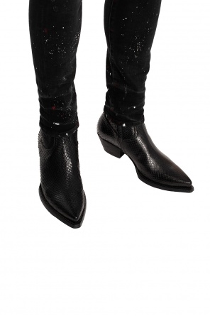 ‘lukas’ heeled ankle boots, zdjęcie 2 ‘lukas’ heeled ankle boots od Saint Laurent